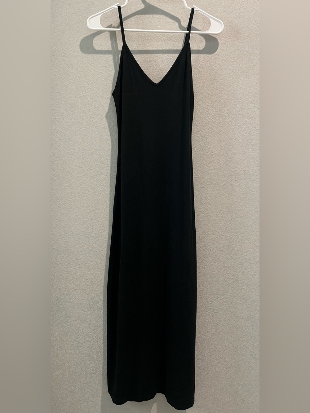 Brandy Melville Black Slip Maxi Dress, One Size 🖤